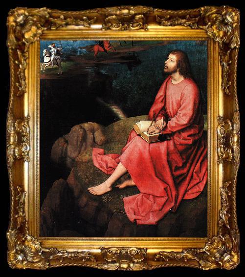 framed  Hans Memling Triptych of St.John the Baptist and St.John the Evangelist  ff, ta009-2
